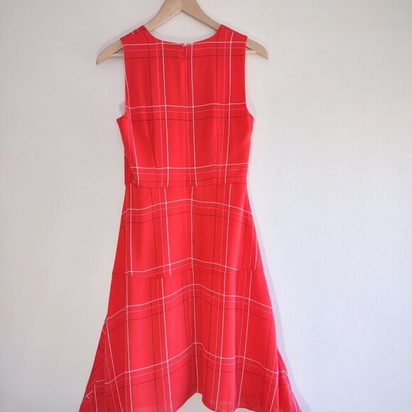 Ann Taylor Feminine Flowy Sleeveless Dress Sweet Charming Wedding Size 2 NWT - Picture 5 of 9